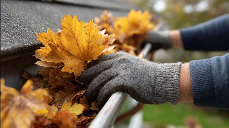Autumn Gutter Cover Service