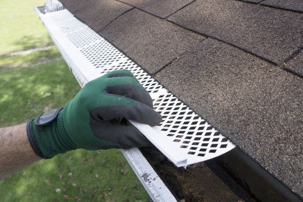 Gutter Cap Installation in Allen